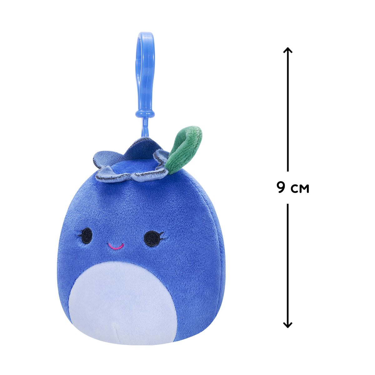 М'яка іграшка Squishmallows – Чорниця Блубі (Blueberry Blubie) – 9 cm — превʼю 2