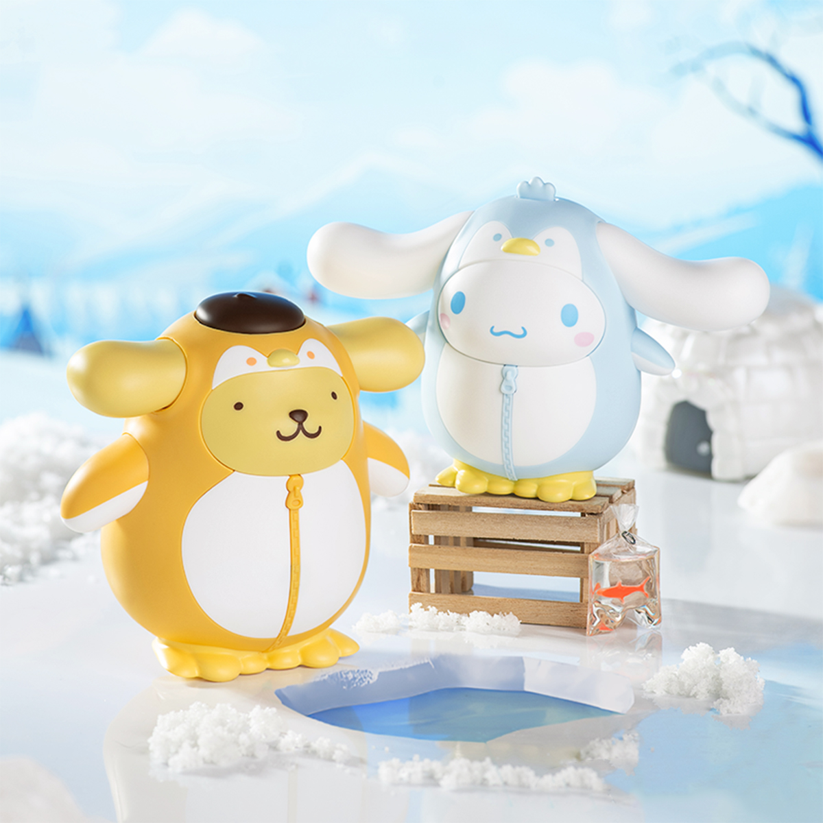 Механічна іграшка Pop Top Sanrio – Бал пінгвінів – 10 см — превʼю 4