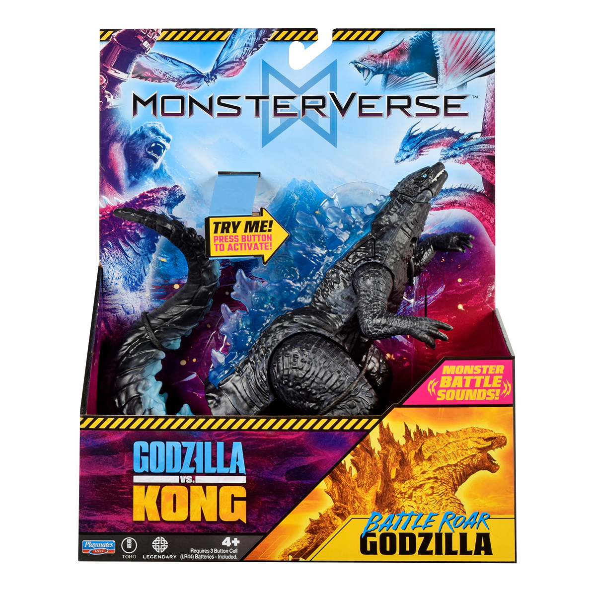 Фігурка Godzilla vs. Kong Ґодзілла 18 см зі звуковими ефектами — превʼю 6