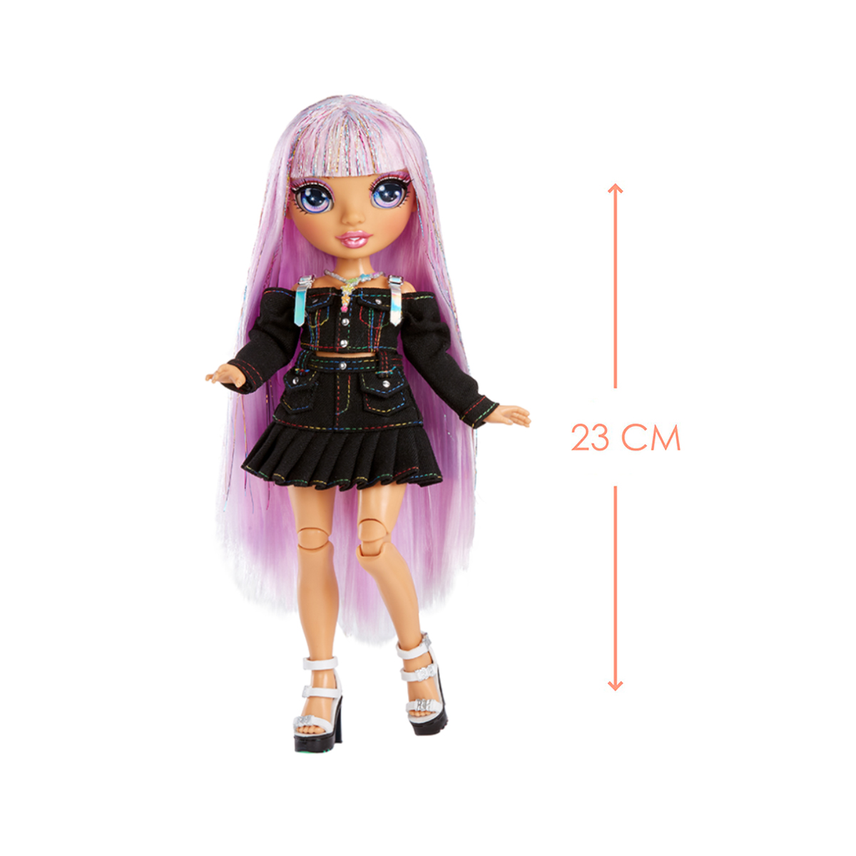 Лялька Rainbow High Junior High Ейвері Стайлз 23 см — превʼю 2