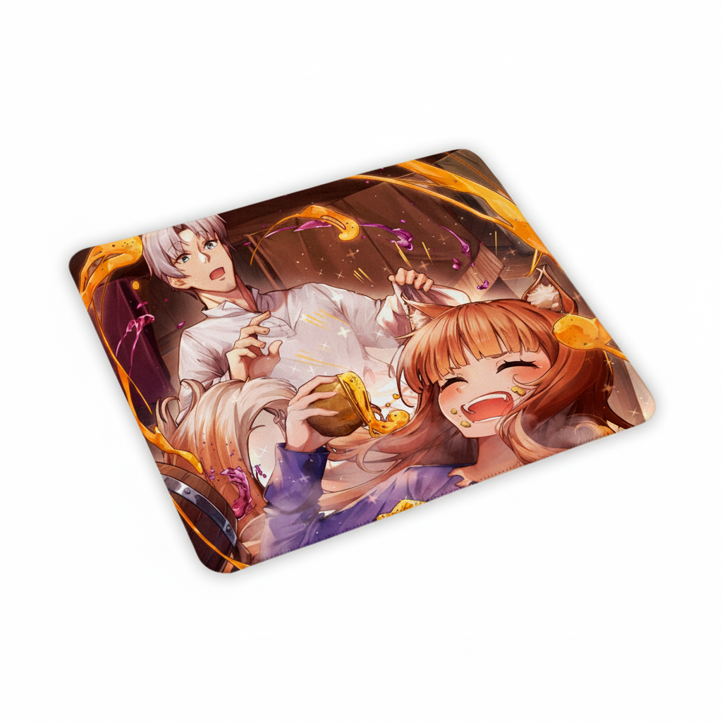 Килимок для миші Вовчиця та прянощі Ookami to Koushinryou 24*20 см 9731536-04-999