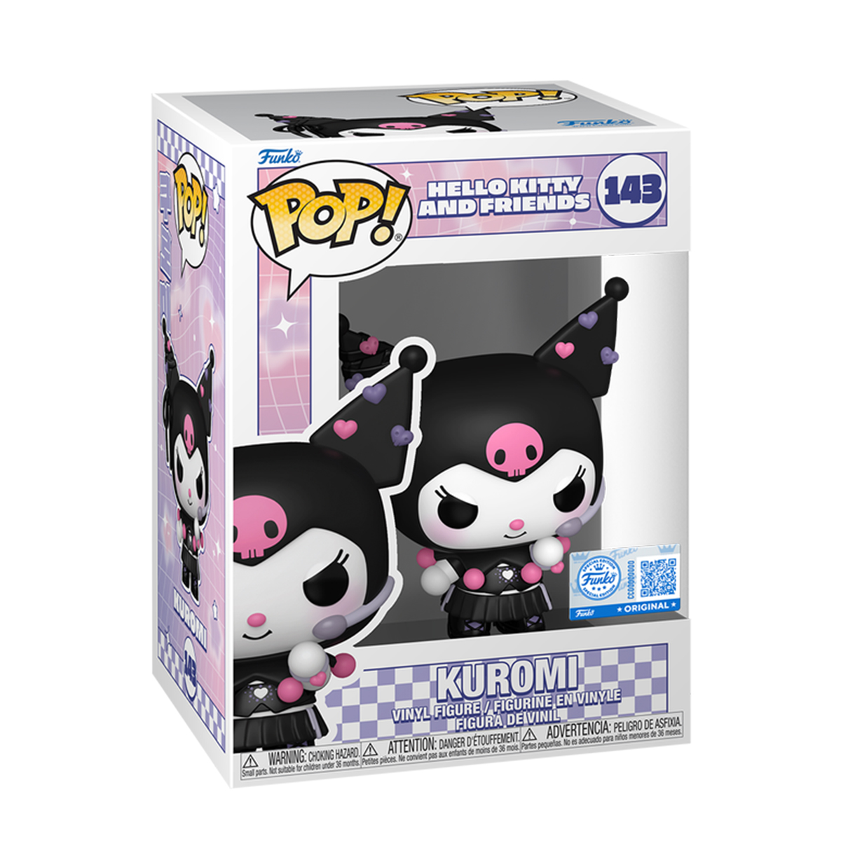Ігрова фігурка колекційна Funko POP Kuromi-Hello Kitty K-Pop Багатоколірна