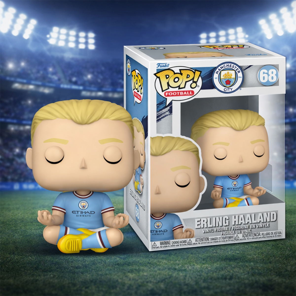 Ігрова фігурка Колекційні - Funko POP Erling Haaland Manchester City Футбол — превʼю 3