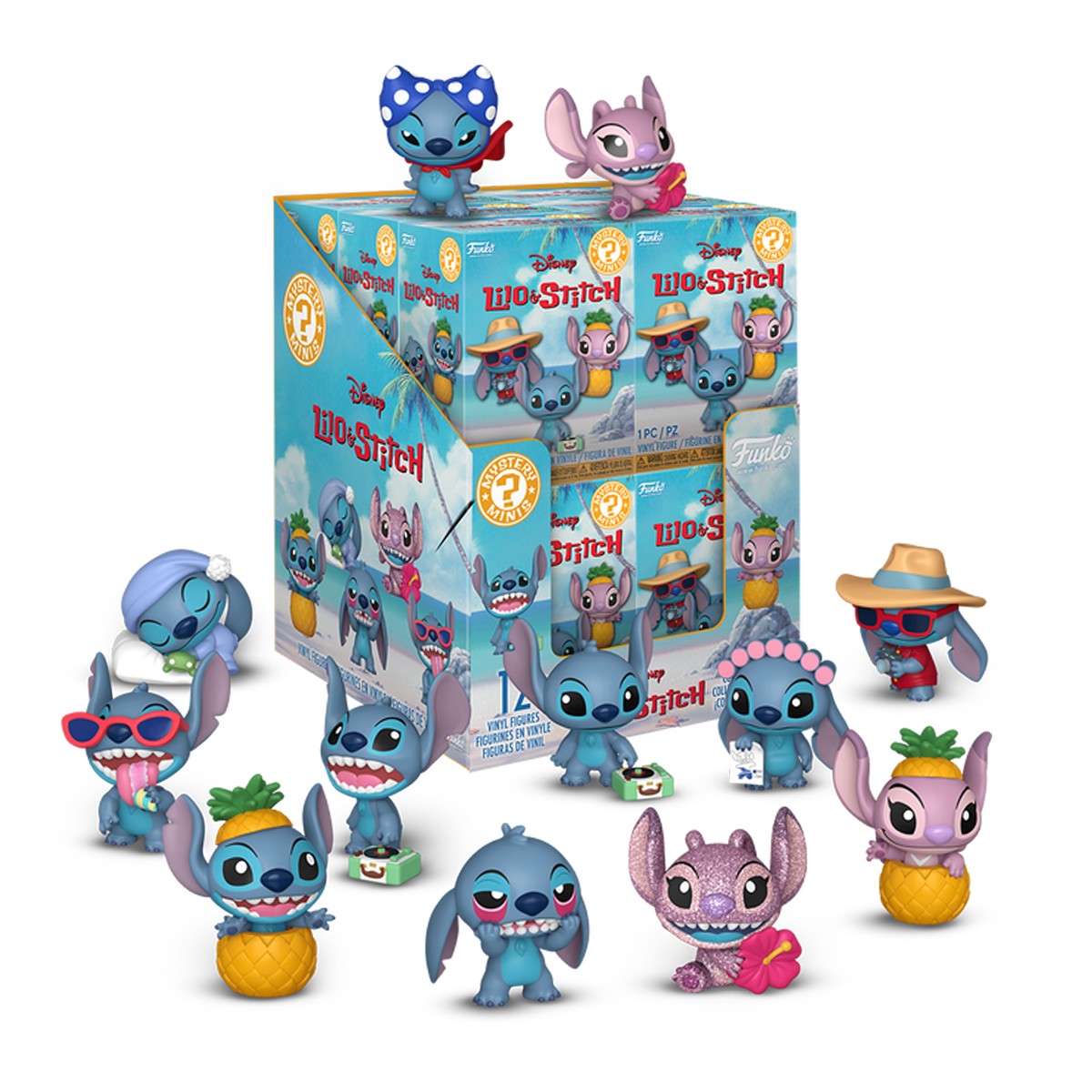 Ігрова фігурка колекційна Mystery Minis - Stitch Стіч Funko аніме Різноколірна — превʼю 3