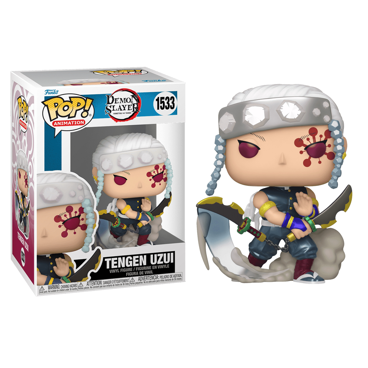 Колекційна фігурка аніме Demon Slayer - Tengen Funko POP Багатоколірна — превʼю 2