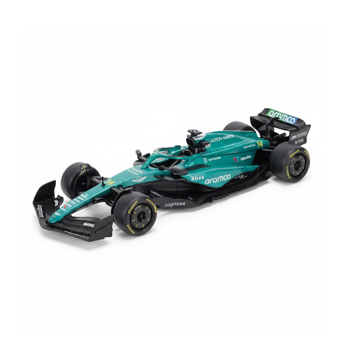 Автомодель Aston Martin F1 2024 Techno Drive 1:43 Бірюзова