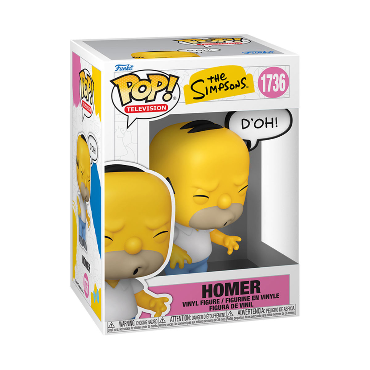 Ігрова фігурка Колекційна Funko POP The Simpsons Homer Сімпсони Гомер — превʼю 1