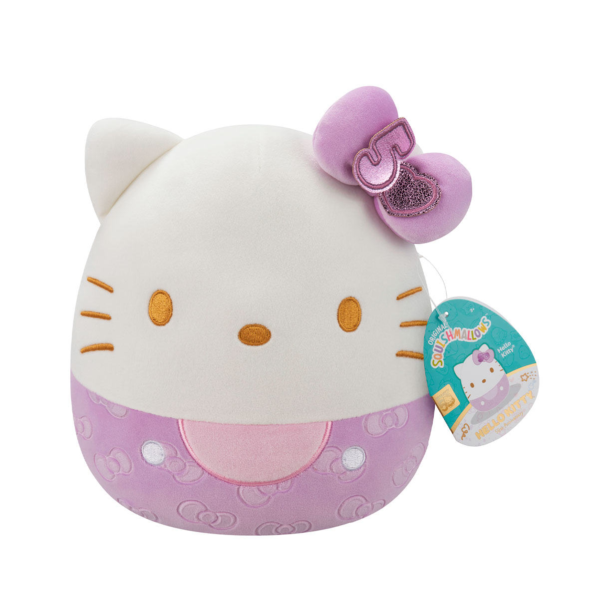 М'яка іграшка Squishmallows – Hello Kitty (Хелоу Кітті) – 20 cm — превʼю 7