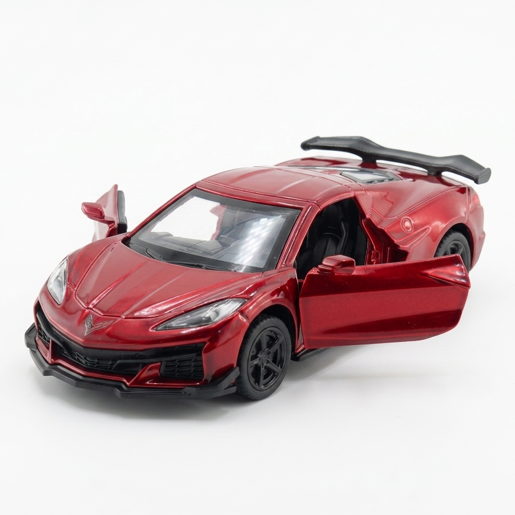Автомодель Chevrolet Corvette C8 Z06 2024 Techno Drive 1:40 металева — превʼю 1