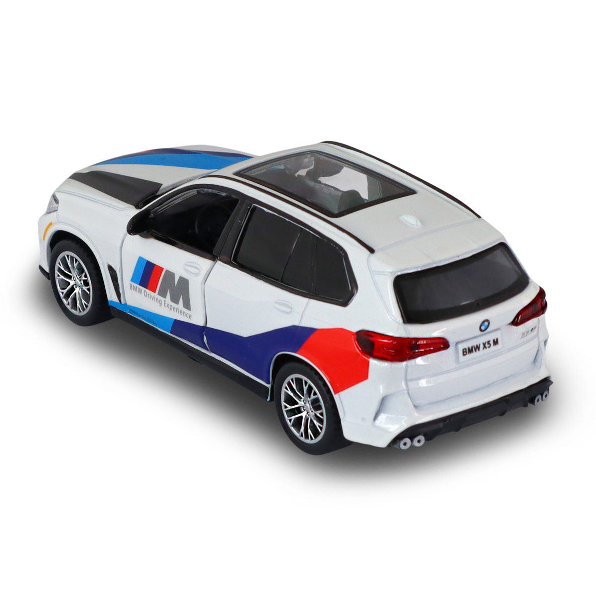Автомодель BMW X5 M Techno Drive металева 1:43 Біла — превʼю 9