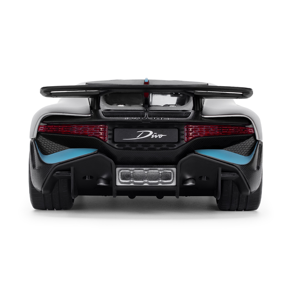 Автомодель Techno Drive Bugatti Divo металева 1:18 Сіра — превʼю 11