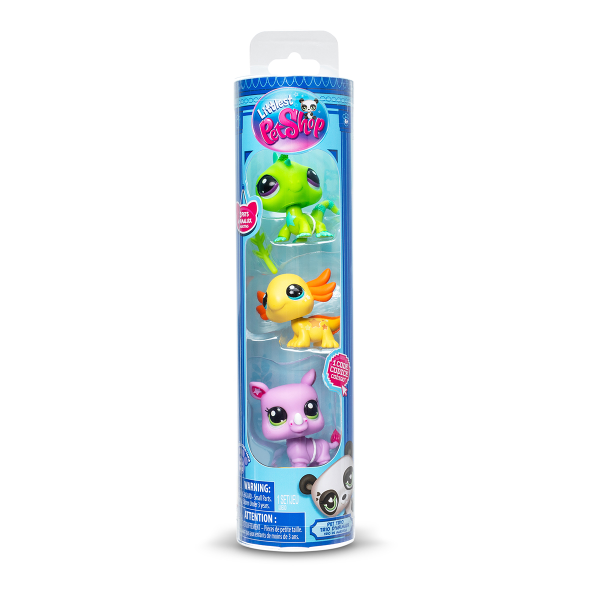 Ігровий набір дитячий Littlest Pet Shop Настрій дикої природи Hasbro 3 фігурки