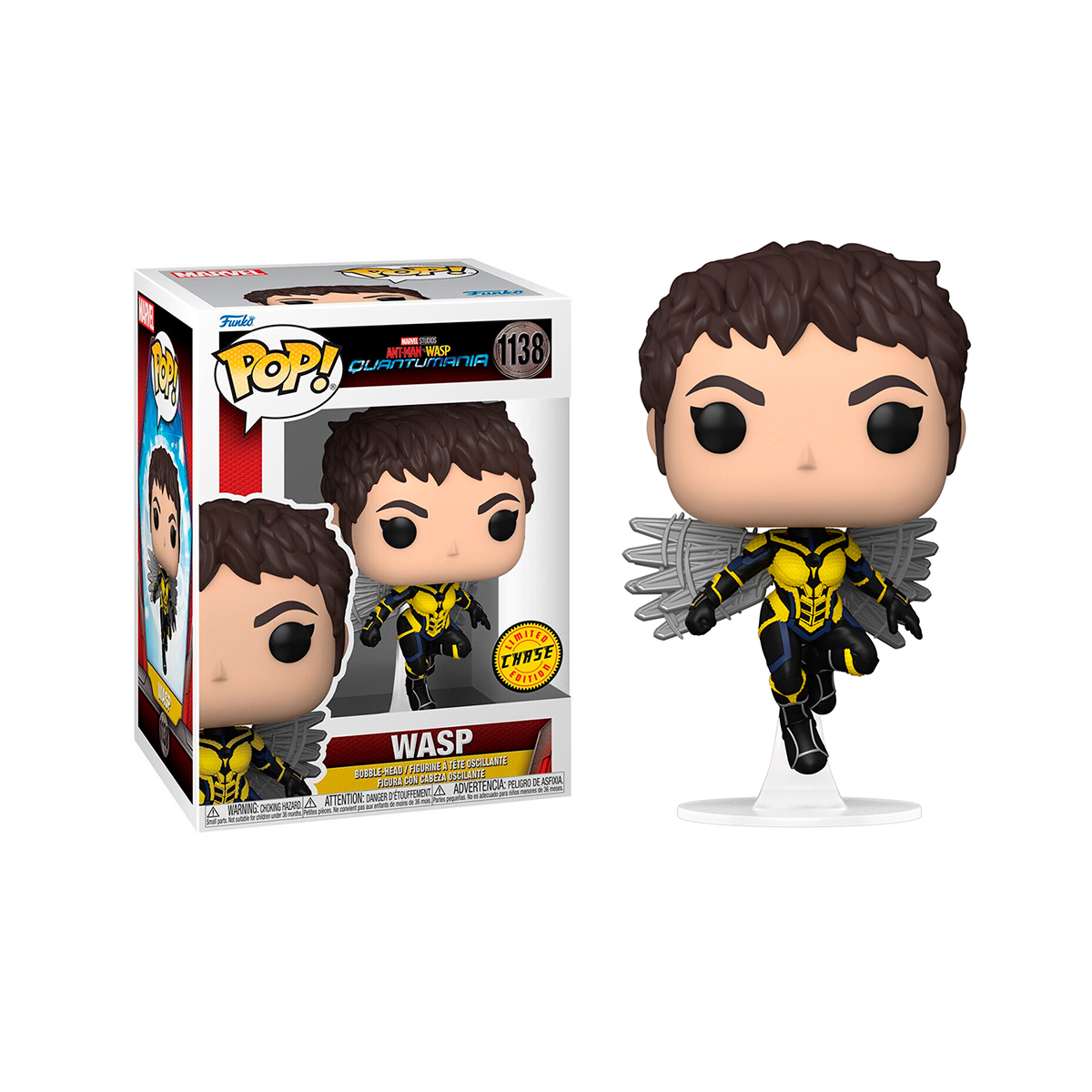 Колекційна фігурка Funko Pop Ant-Man and the Wasp - The Wasp - Оса — превʼю 3