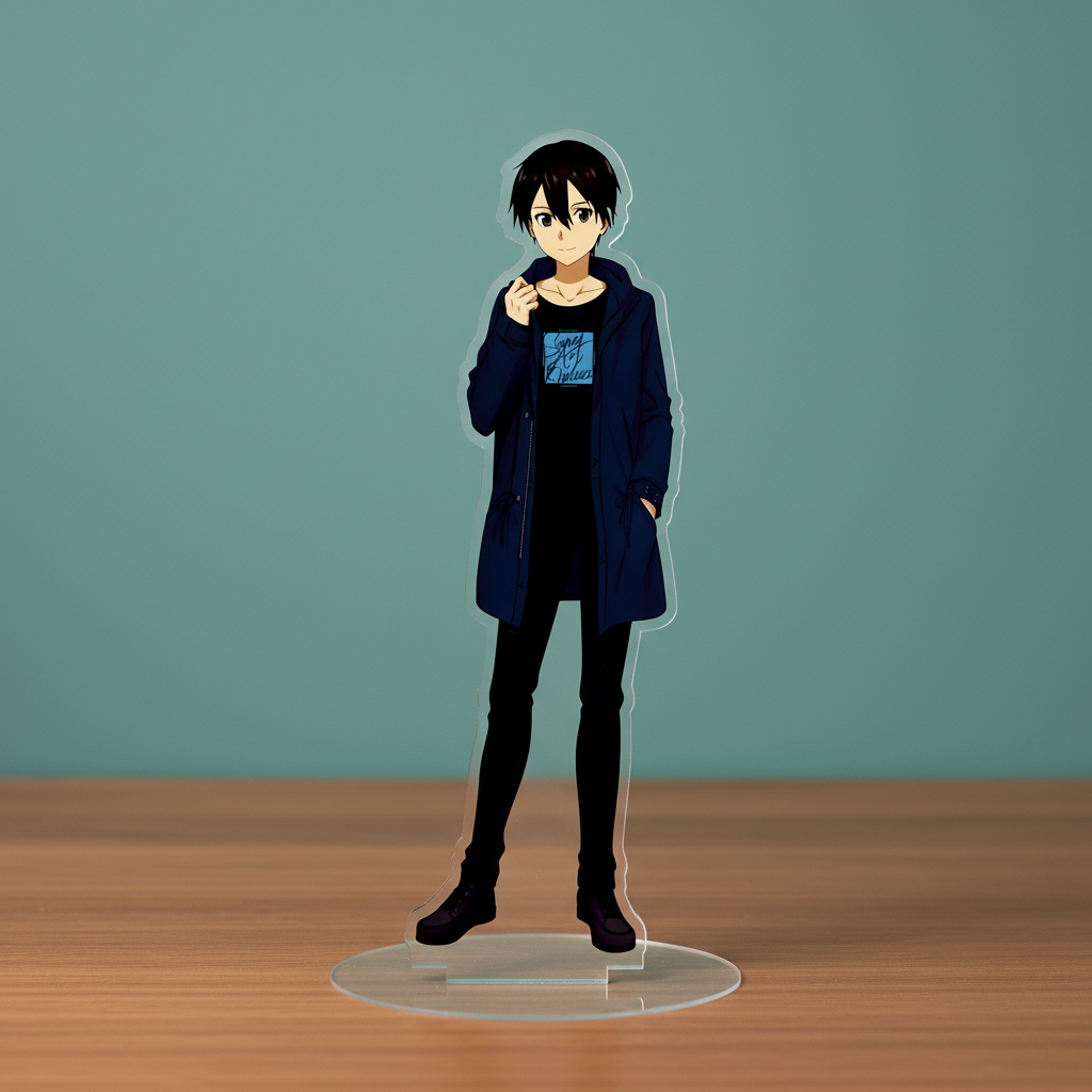 Акрилова фігурка Кіріто Kirito Сворд Арт Онлайн Sword Art Online 150 x 50 мм — превʼю 2