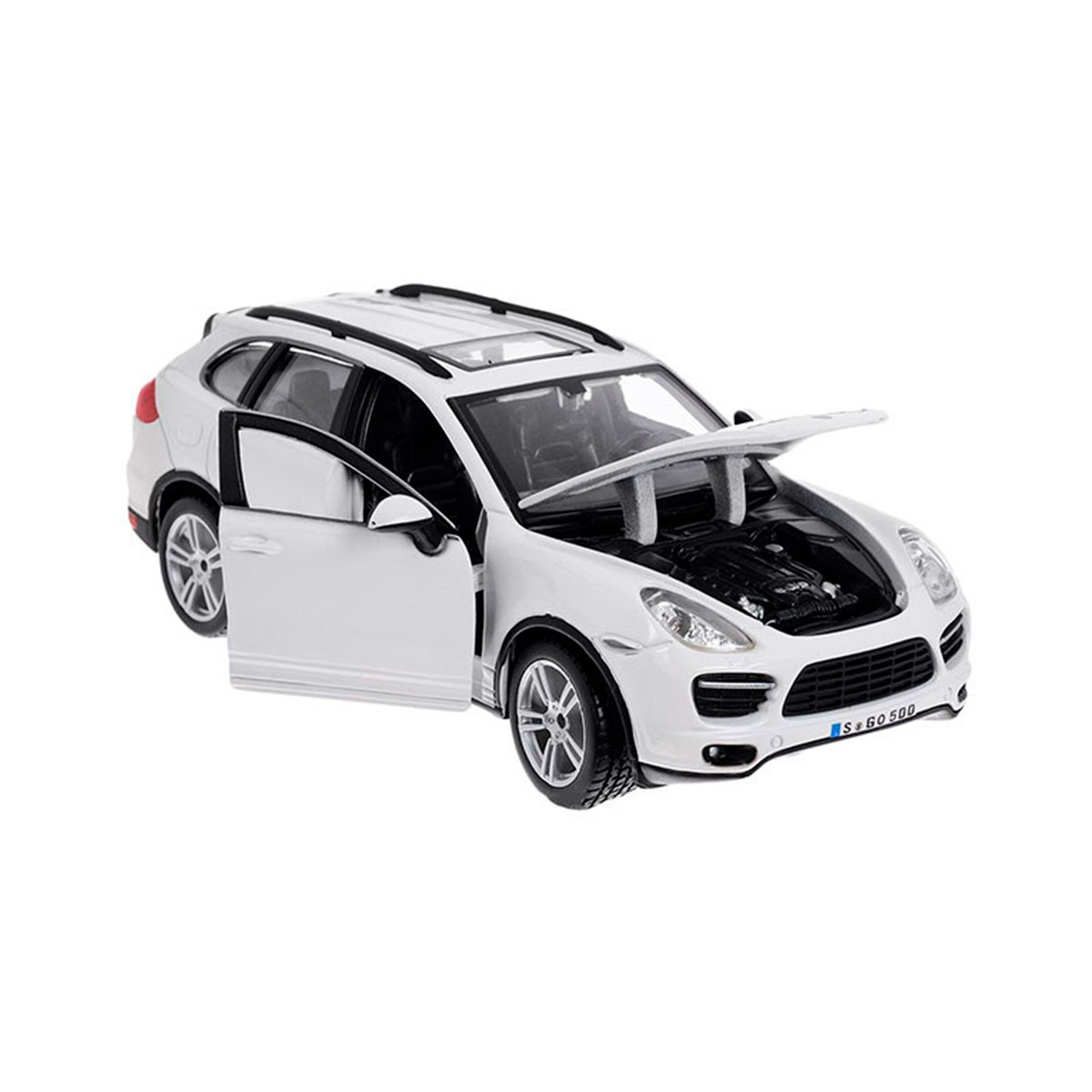 Колекційна автомодель Porsche Cayenne Turbo Bburago 1:24 — превʼю 12