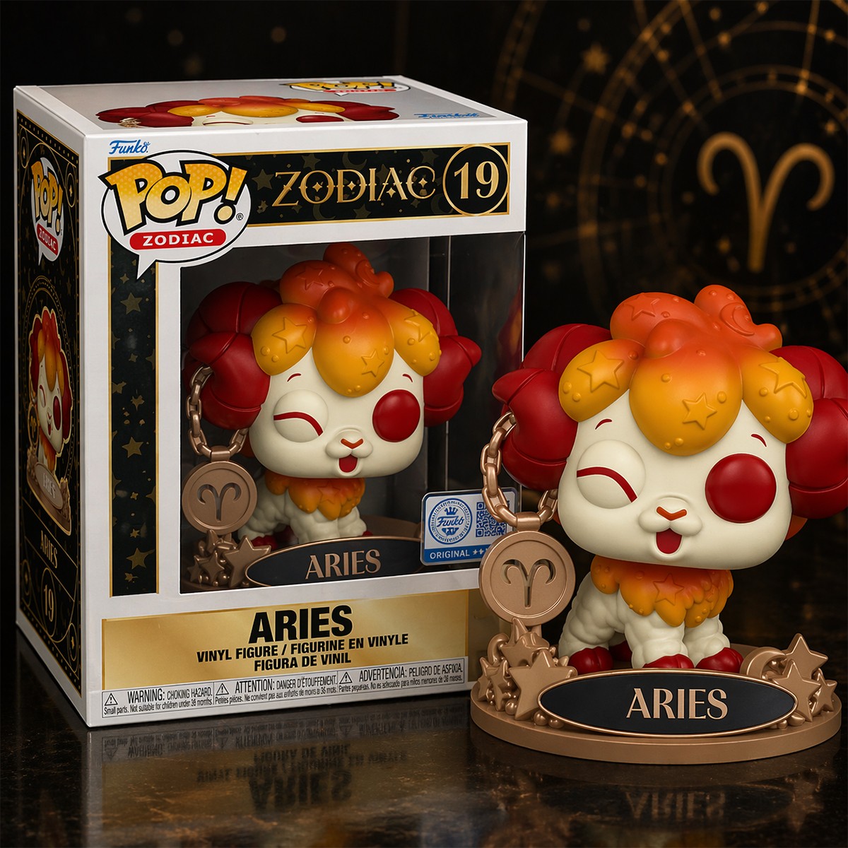 Ігрова фігурка Zodiac Aries Овен Funko POP колекційна серія Різні-кольори — превʼю 3