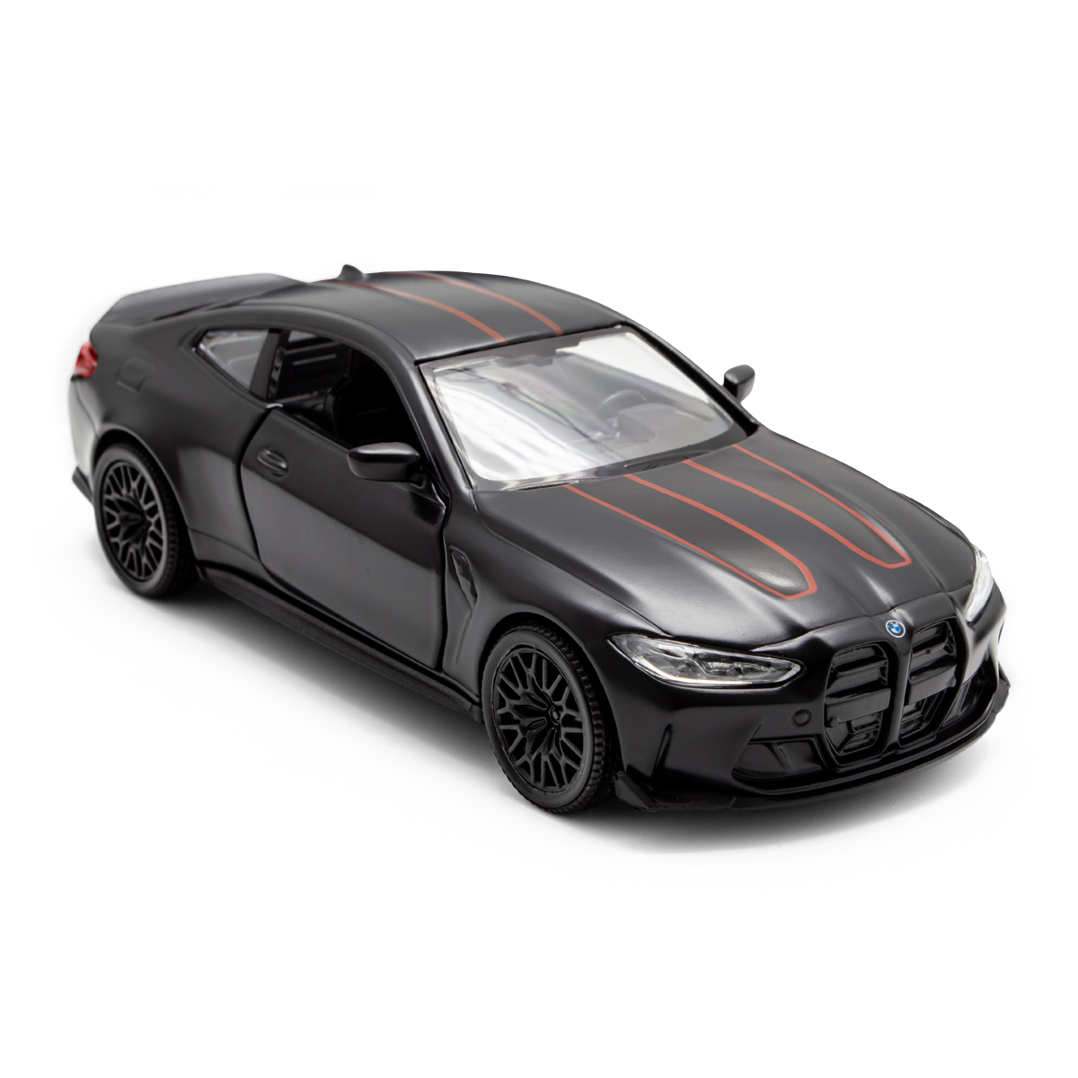 Автомодель BMW M4 CSL 2023 Techno Drive 1:38 металева Чорна — превʼю 13
