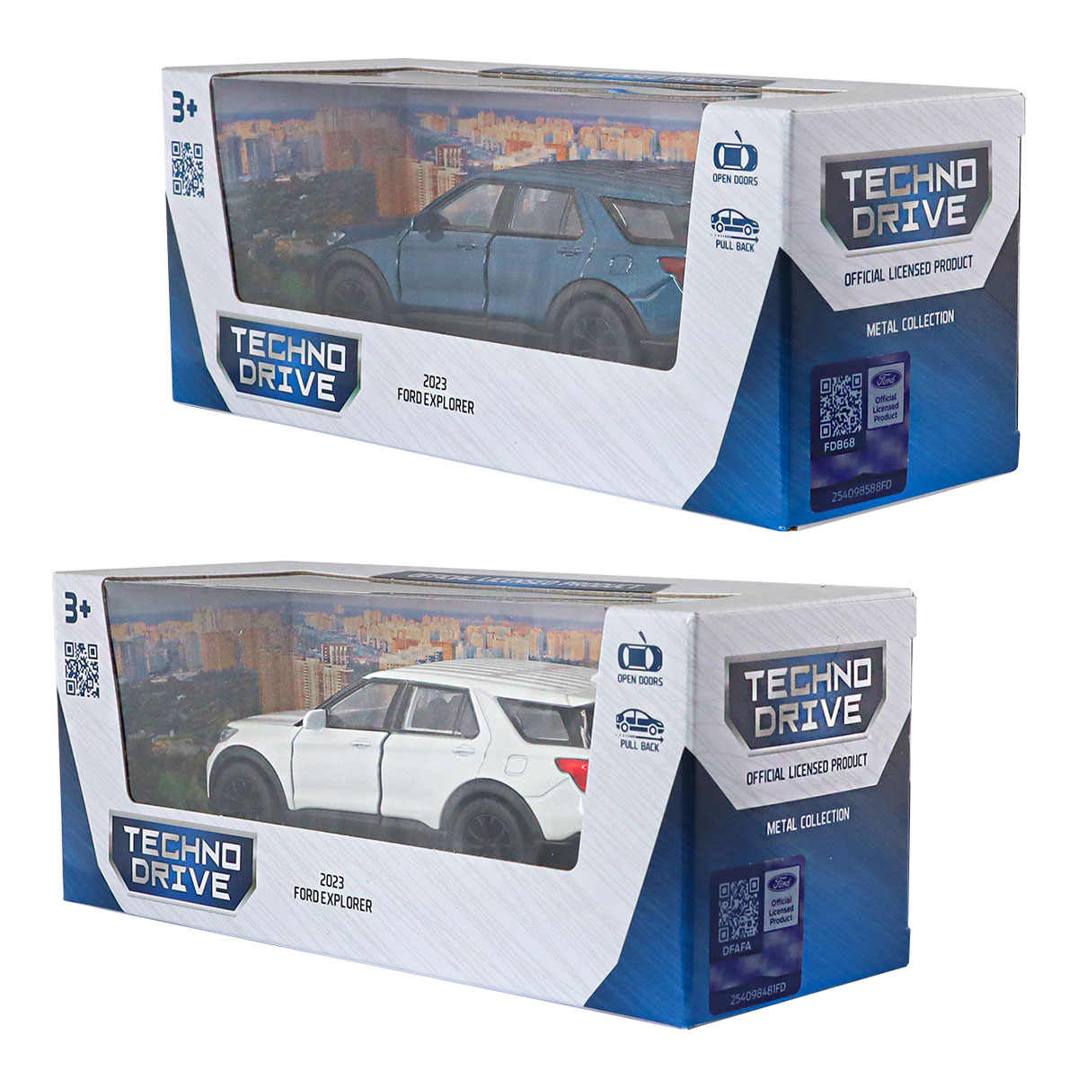 Автомодель Ford Explorer 2023 Techno Drive металева 1:43 — превʼю 4