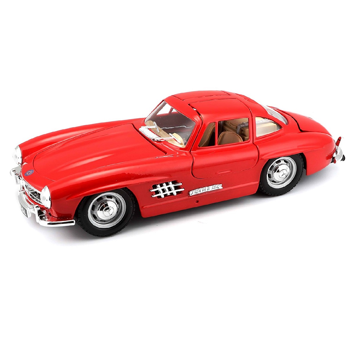 Колекційна автомодель Mercedes-Benz 300 SL 1954 Bburago 1:24 металева — превʼю 4