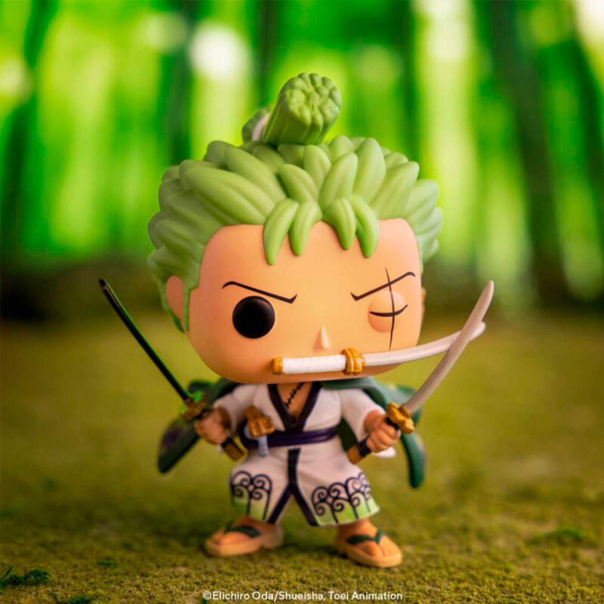 Ігрова фігурка Колекційна Funko POP Roronoa Zoro One Piece Аніме Багатоколірна — превʼю 5