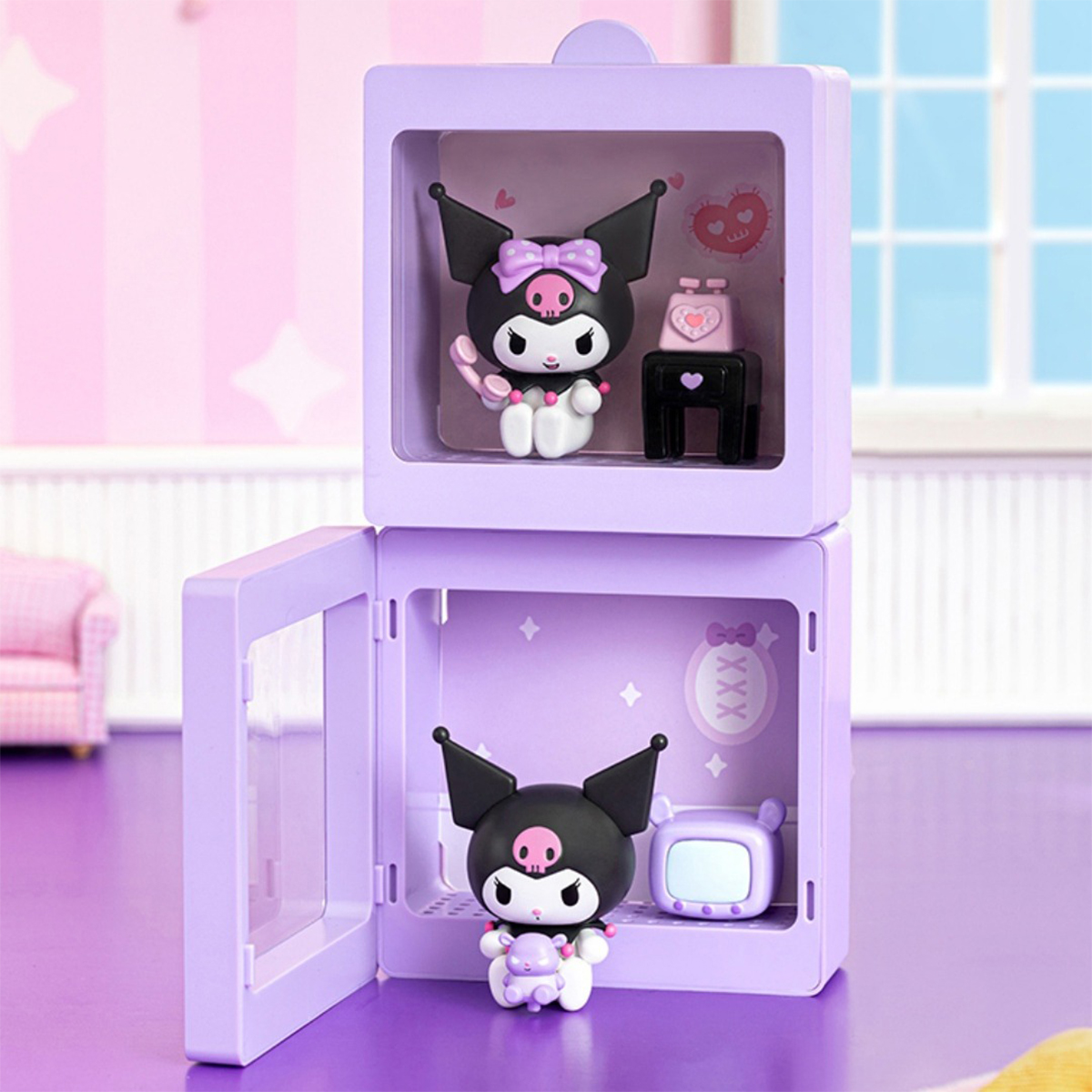 Фігурка-сюрприз Sanrio Pop Top — Куромі Kuromi — 6 см — Святковий настрій — превʼю 3