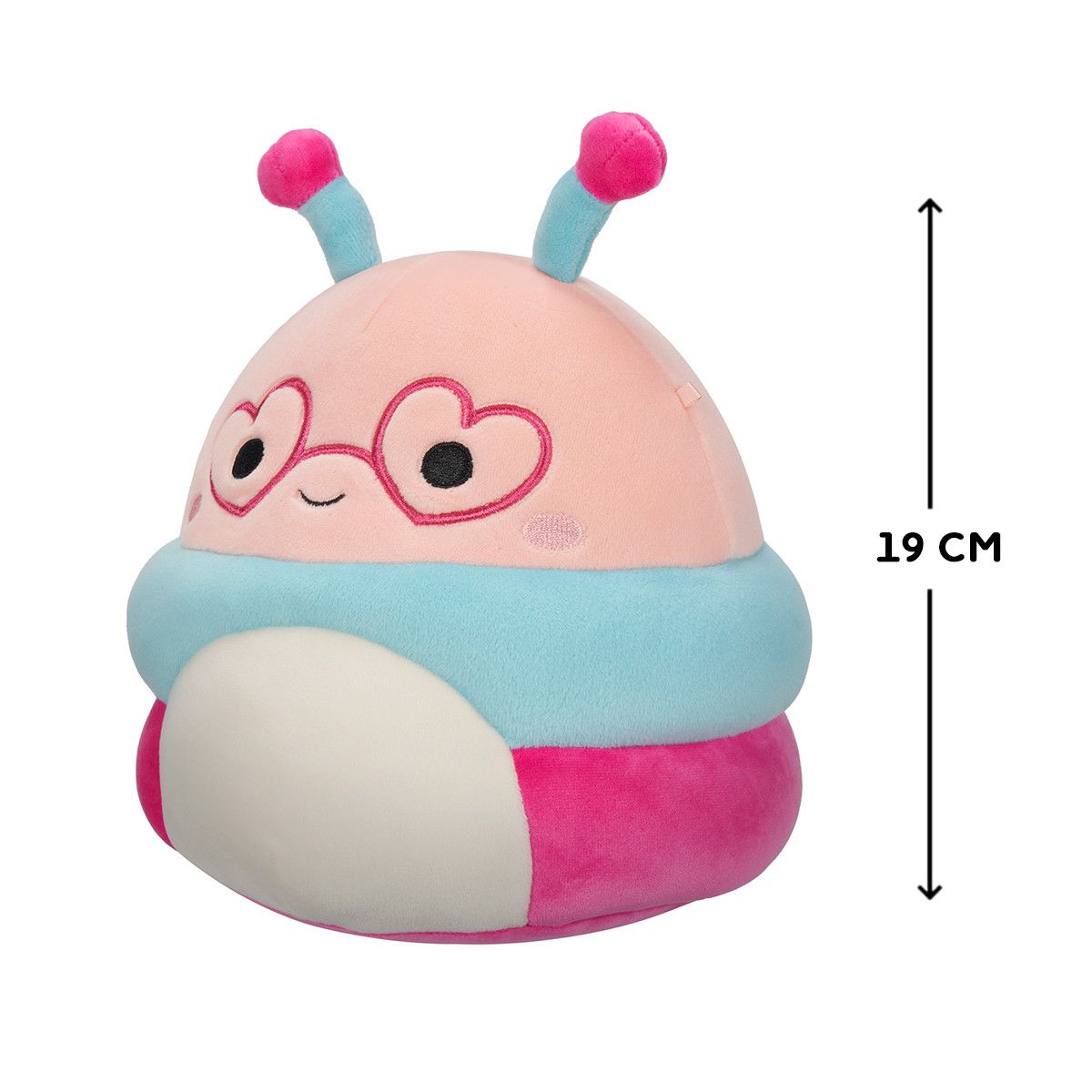М'яка іграшка Squishmallows – Гусениця Гріффіт (Griffith) – 19 см — превʼю 2
