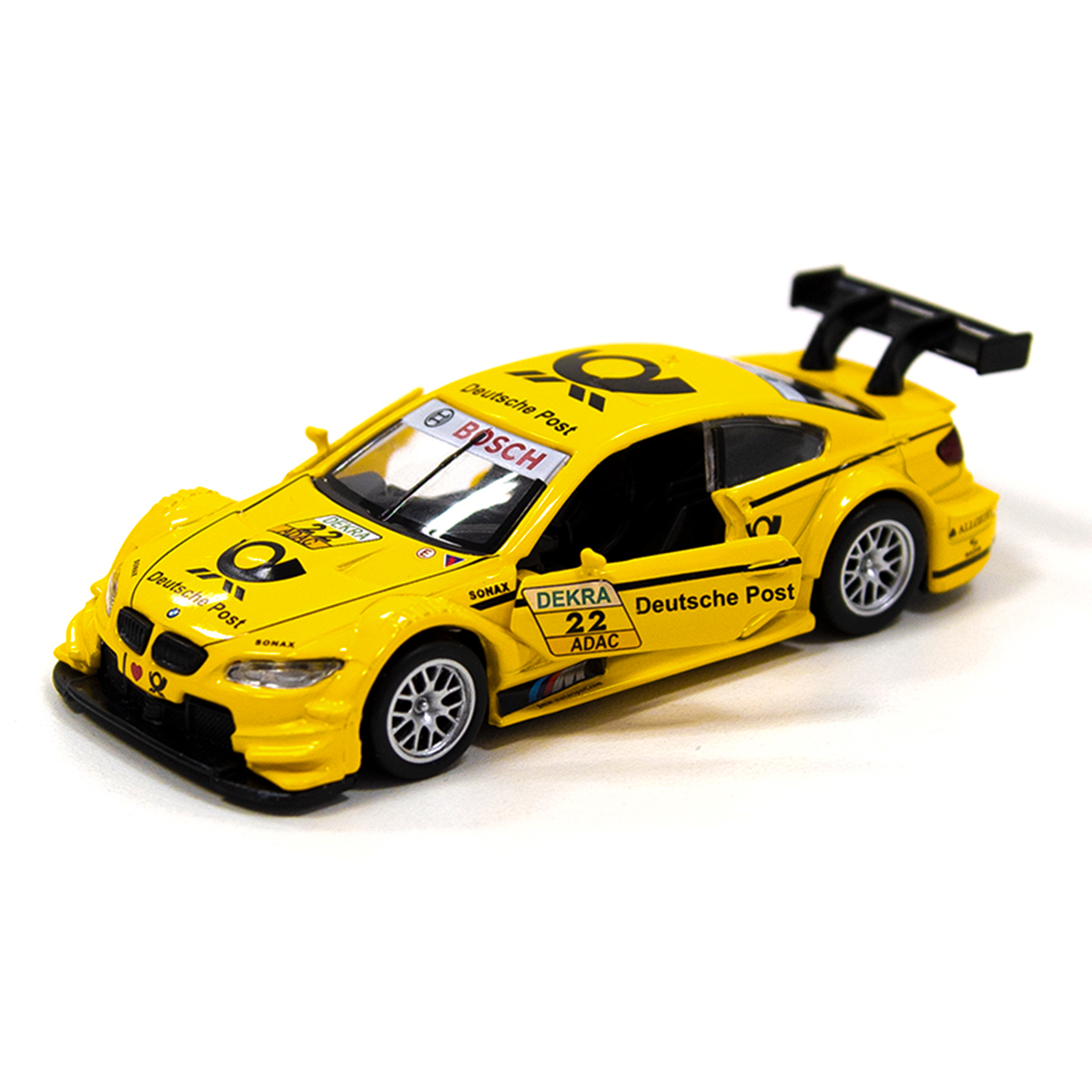 Автомодель Techno Drive BMW M3 DTM металева жовта — превʼю 11