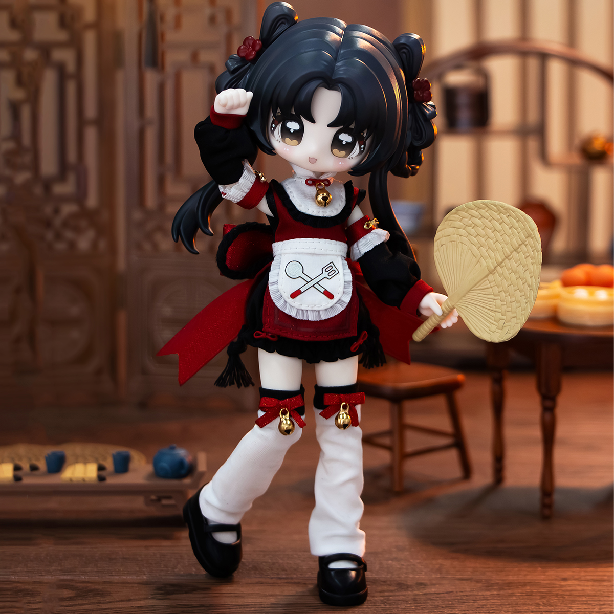 Шарнірна лялька BJD POP TOP JOTOYS Ключик щастя 17 см з аксесуарами — превʼю 8