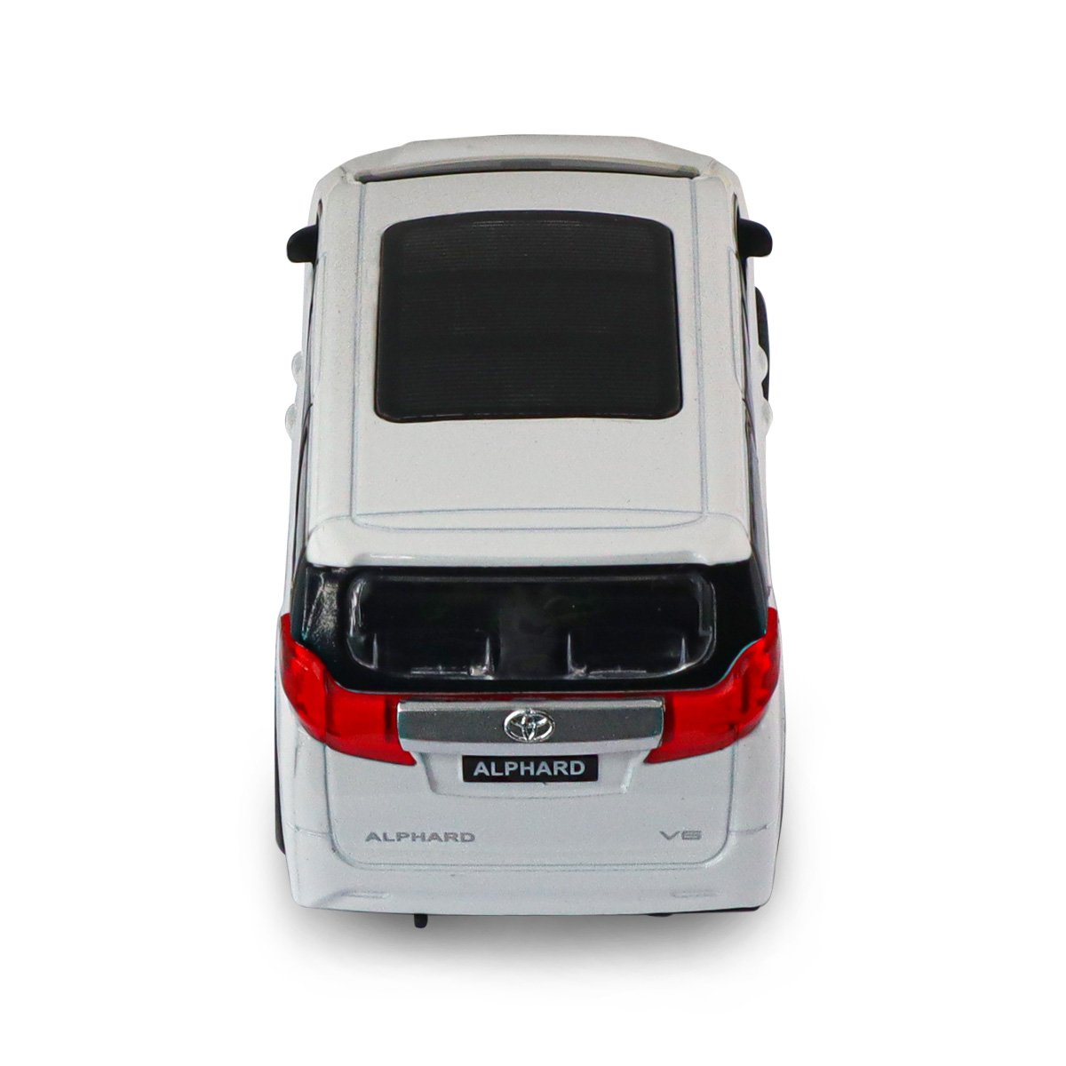 Автомодель Toyota Alphard Techno Drive 1:40 Біла металева — превʼю 10