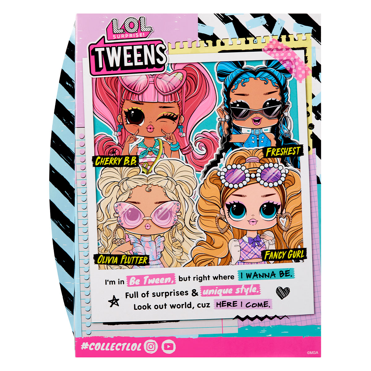 Лялька L.O.L. Surprise! Tweens Core Бешкетниця 15 см з 10 сюрпризами — превʼю 2