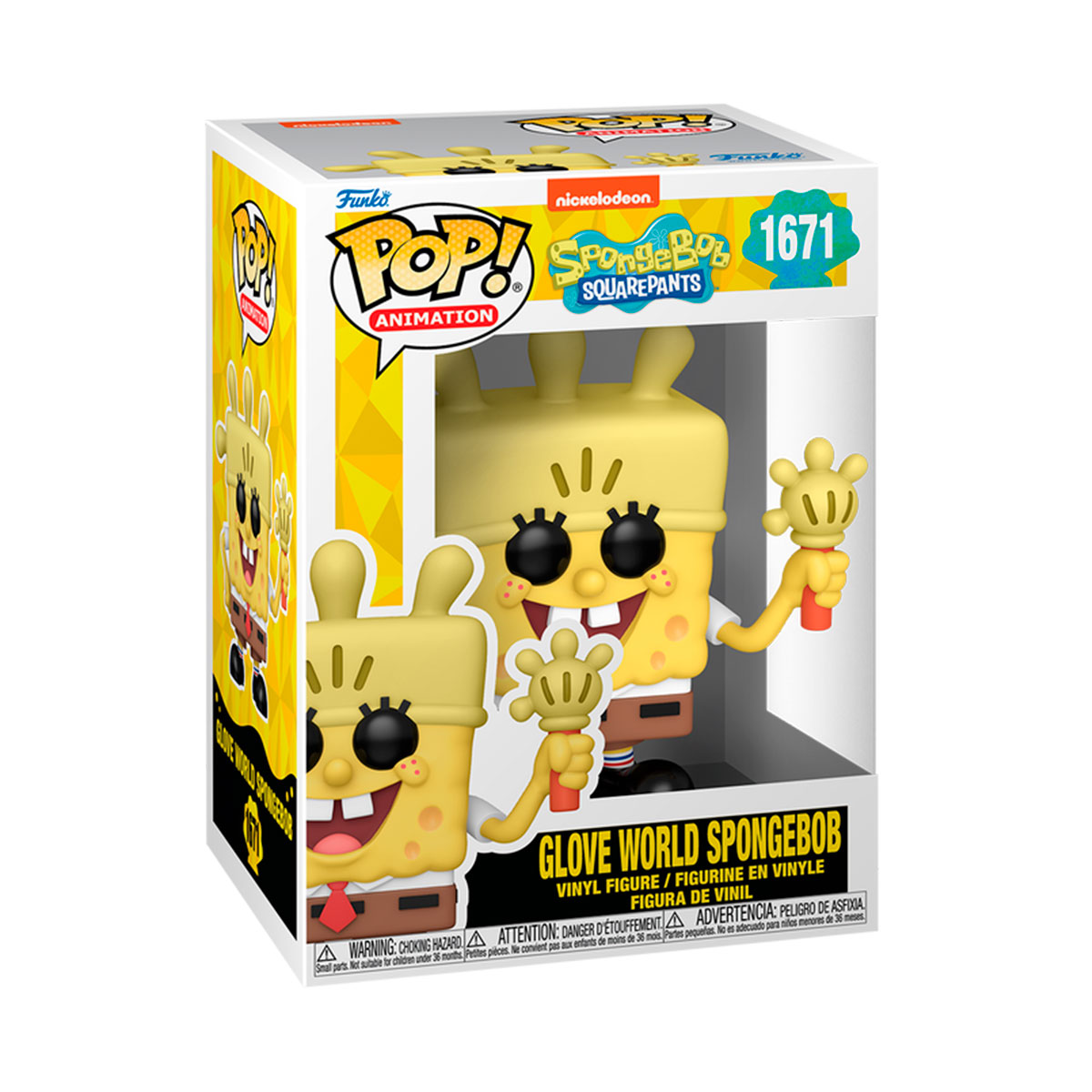 Ігрова фігурка Колекційна Funko POP Губка Боб - SpongeBob з ліхтариком Мульти — превʼю 3
