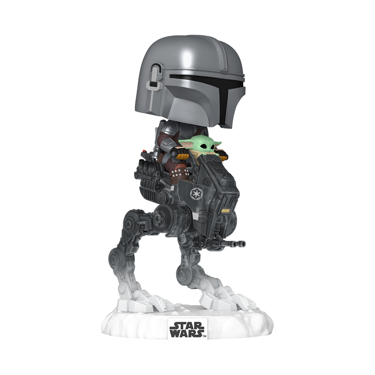 Колекційна ігрова фігурка Funko POP Rides Мандалорець - Ґроґу The Mandalorian — превʼю 2