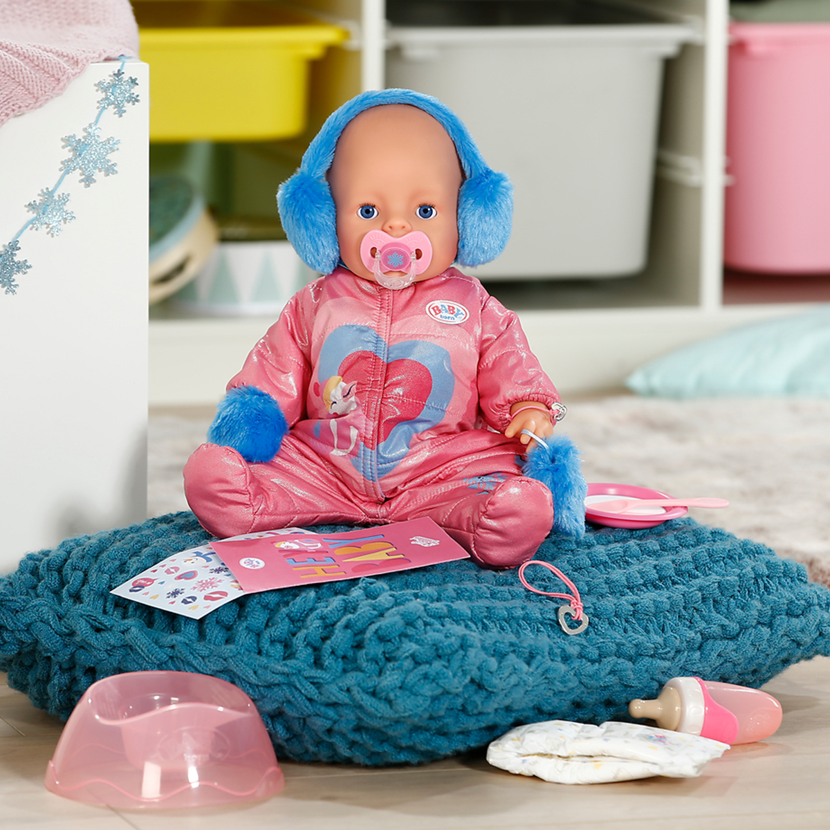 Лялька Baby Born Зимова красуня Емма 43 см з аксесуарами — превʼю 6