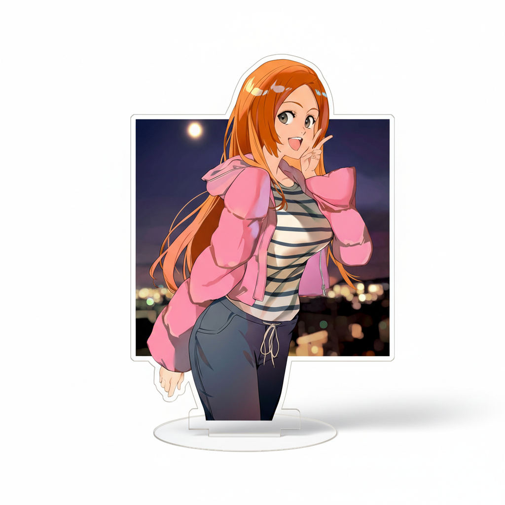 Акрилова фігурка Іноуе Оріхіме Inoue Orihime Бліч Bleach 150 x 50 мм — превʼю 1
