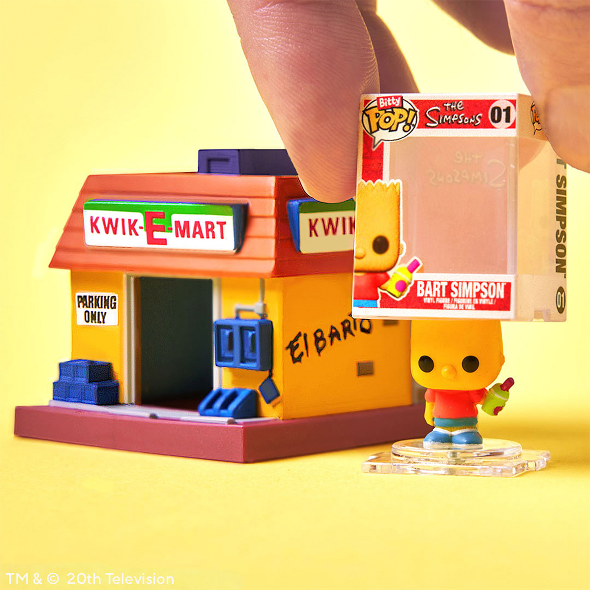 Фігурка Funko Bitty Pop Town — Барт Сімпсон і Квікі-Март (Bart Simpson and Kwik-E-Mart) — 1.9 см — превʼю 6