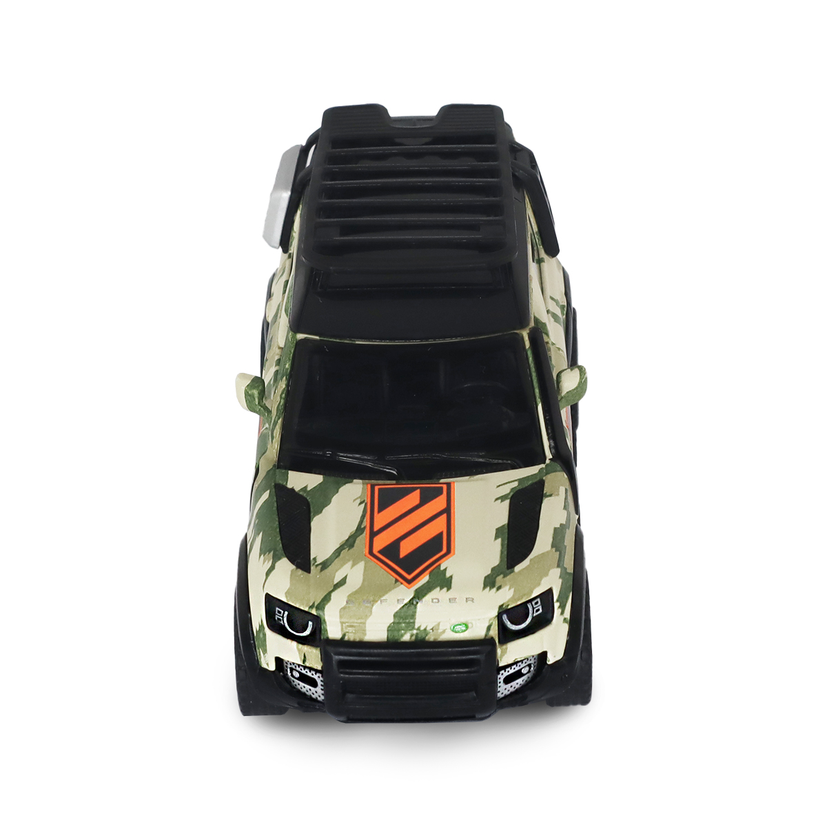 Автомодель TechnoDrive Land Rover Defender 110 3 ОШБр серії Шеврони Героїв 1:43 — превʼю 14