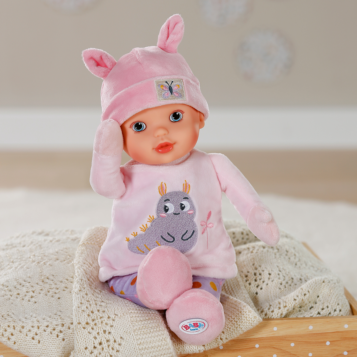 Лялька Baby Born For Babies Солодке малятко 30 см Рожева — превʼю 5