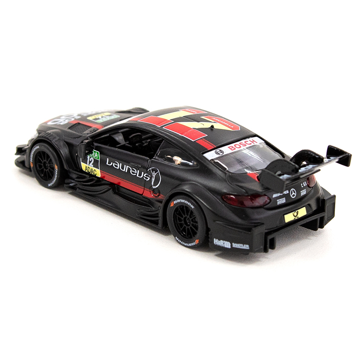 Автомодель Techno Drive Mercedes-AMG C63 DTM металева 1:32 Чорна — превʼю 6