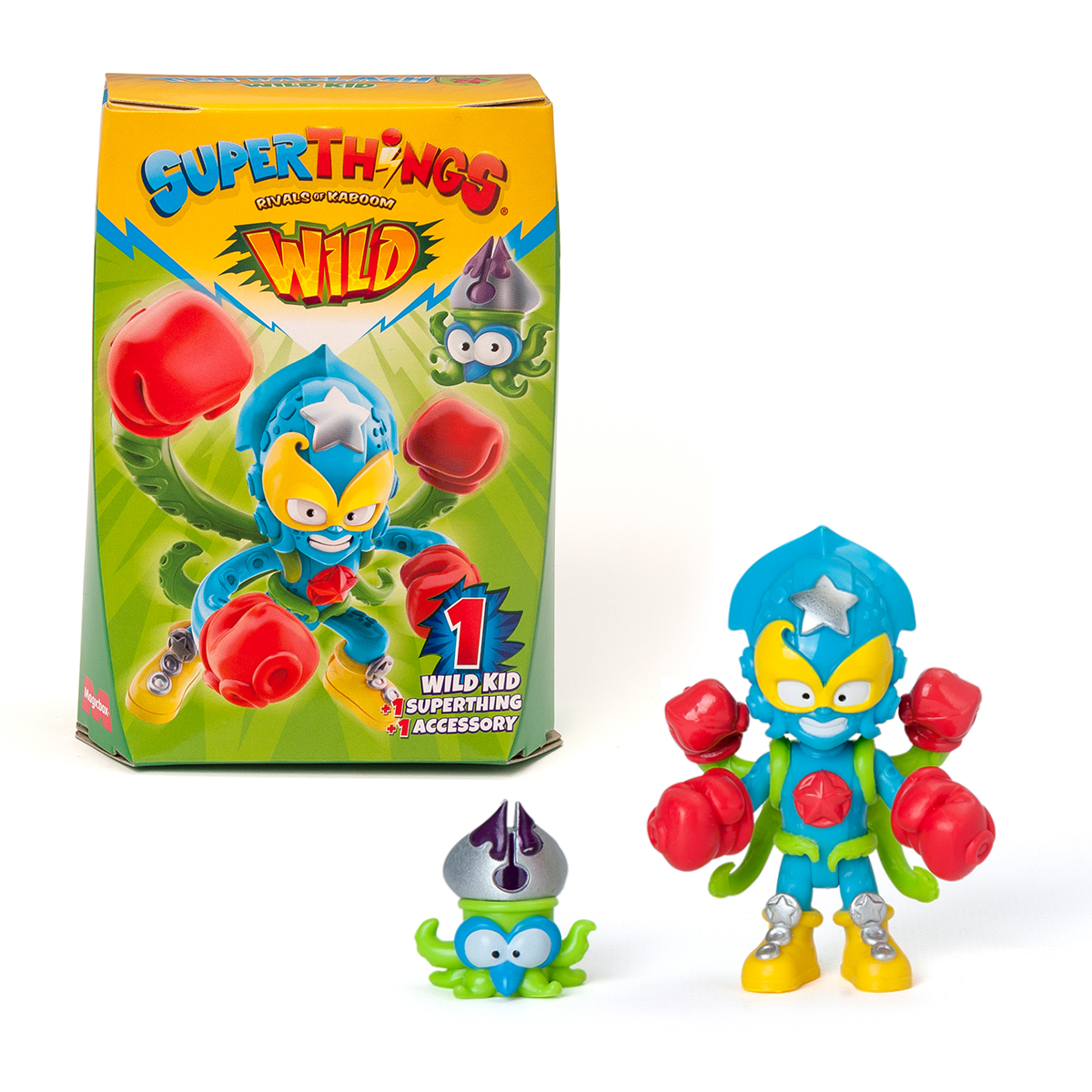 Ігровий набір Wild Kids Казум-кід з фігуркою та аксесуаром для дітей Різнокольоровий — превʼю 3