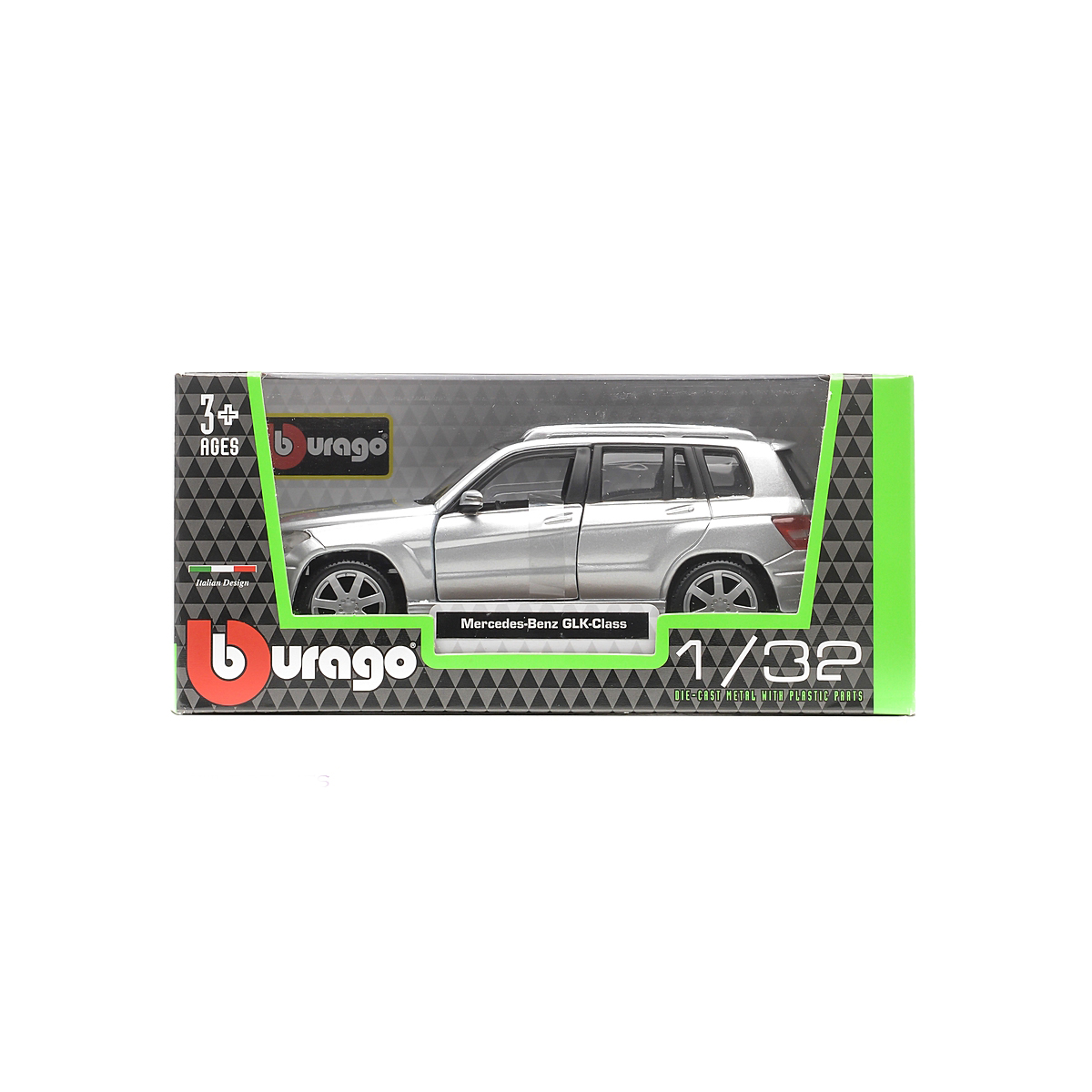 Автомодель Bburago Mercedes-Benz GLK-Class 1:32 металева — превʼю 7