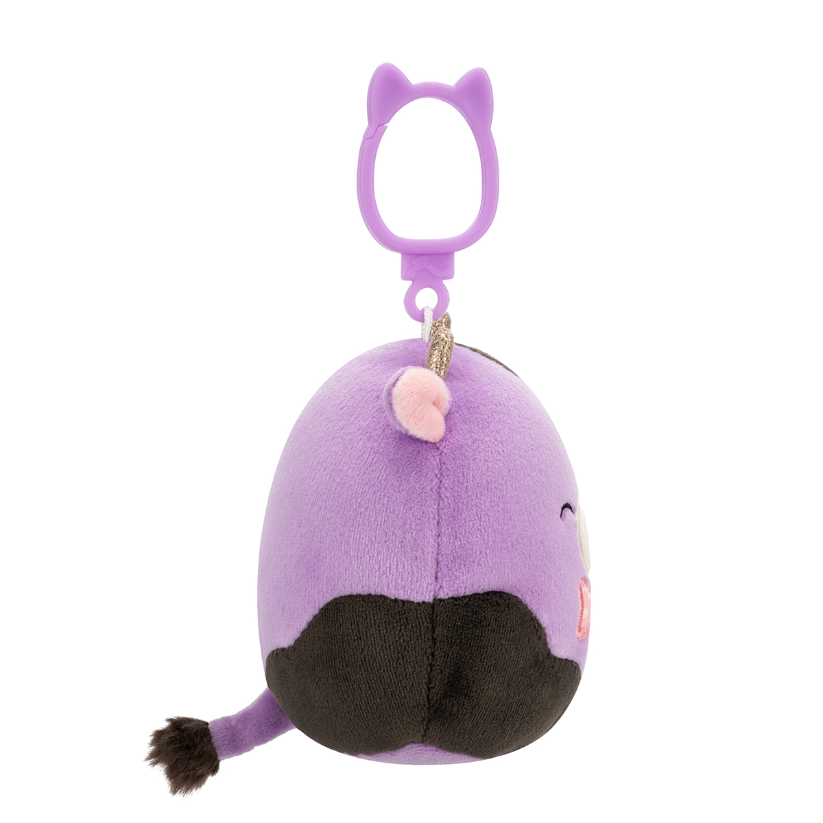 М'яка іграшка на кліпсі Squishmallows – Корівка Олексі (Cow Alexie) — превʼю 5