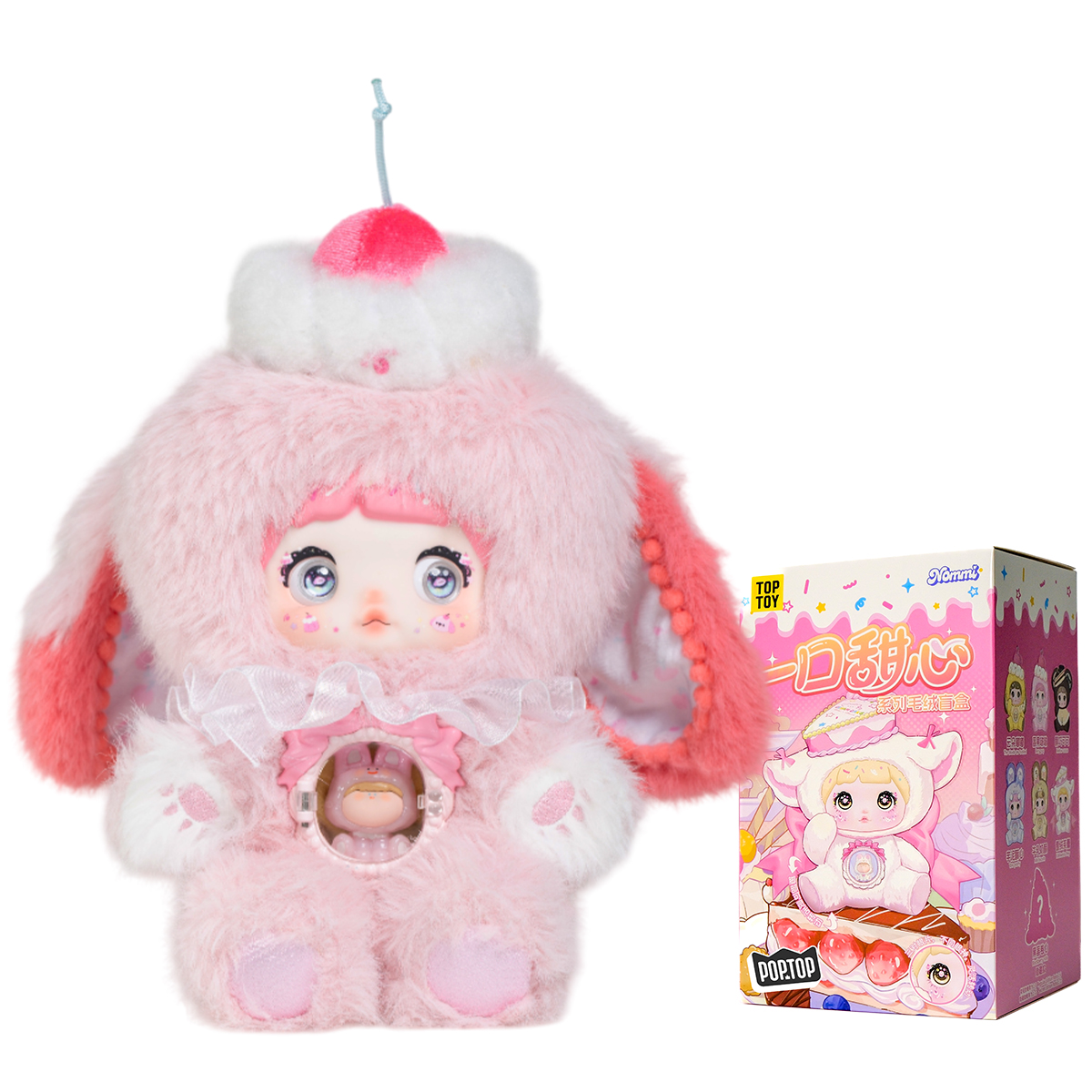 М'яка іграшка Солодусики Hi TOY Nommi від Pop Top плюшева антистрес Кольорова — превʼю 1