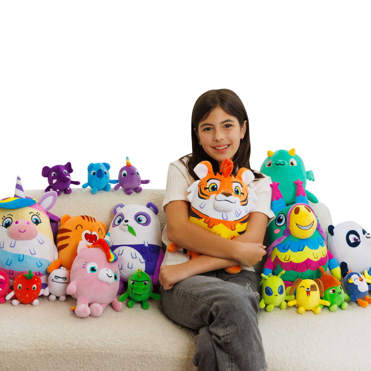 М'яка іграшка Piñata Smashlings — Ґранде Поко (Grande Poco) — на кліпсі — превʼю 2