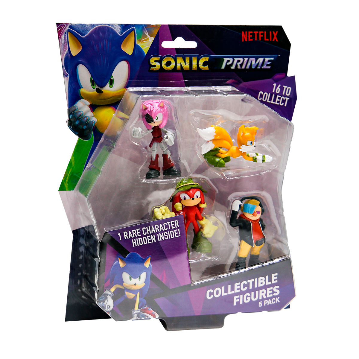 Набір ігрових фігурок Sonic Prime з 5 шт 6,5 см — превʼю 1