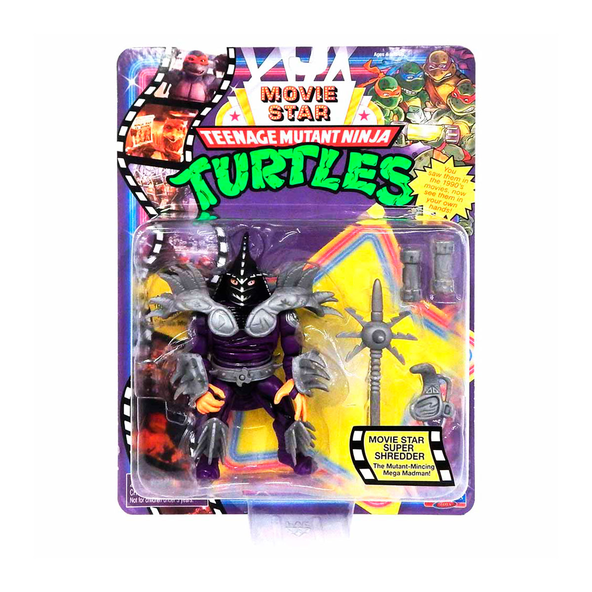Фігурка TMNT Movie Star 1992 Шредер 12 см