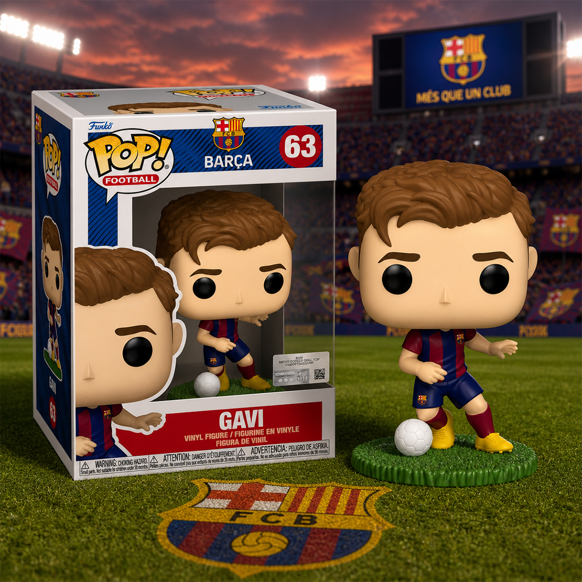 Фігурка Гаві (Gavi) — Funko Pop — Футбол Іспанія — превʼю 3