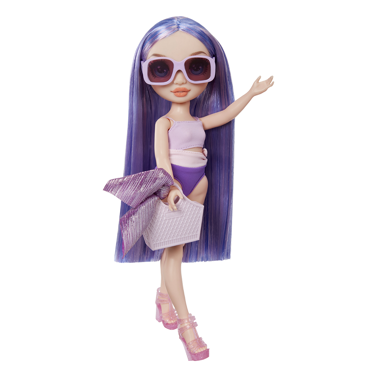 Лялька Rainbow High серії Swim & Style – Віолетта (з акс.) — превʼю 4