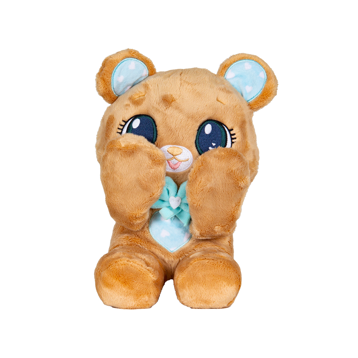 М'яка іграшка Peekapets — Ведмедик (Bear) — Коричневий — превʼю 1