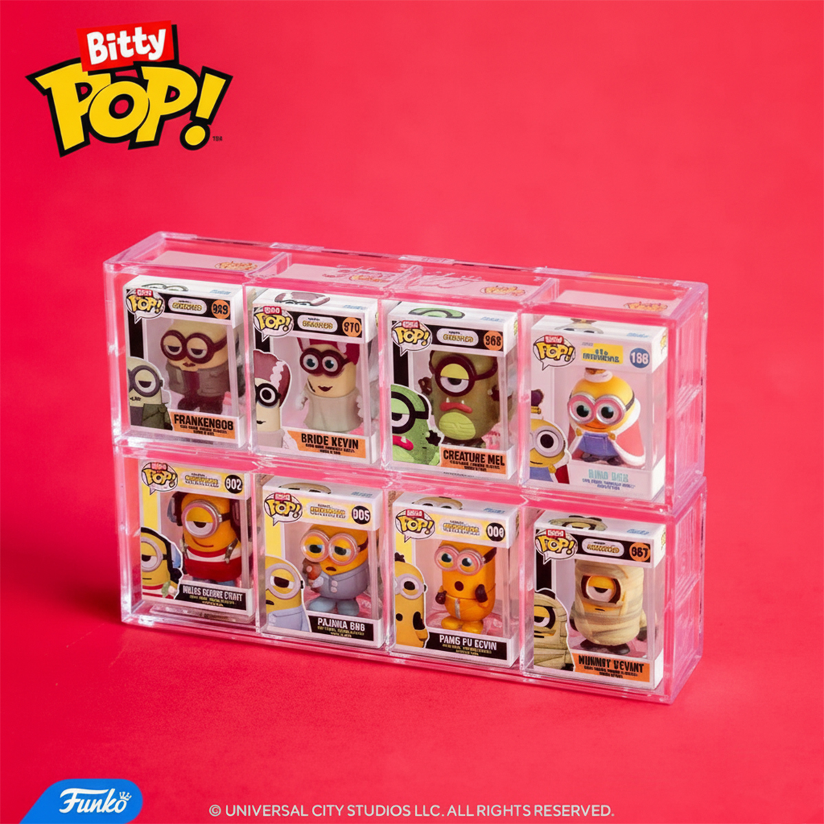 Фігурка Funko Bitty Pop — Посіпаки (Minions) — 2,3 см в асортименті — превʼю 3