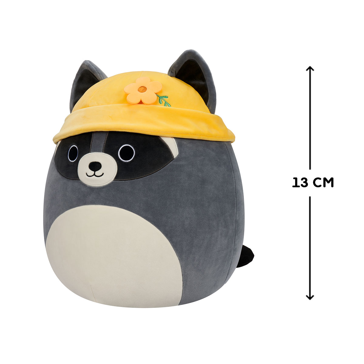 М'яка іграшка Squishmallows – Єнот Роккі (Rocky) – 13 см — превʼю 2